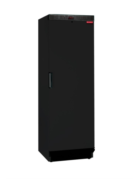 Armario de refrigeración analógico de 1 puerta ciega negro ALMAR3741PCN