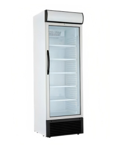 ALMISON Armario expositor alta capacidad 1 puerta cristal blanco ALMAR4401PVEB