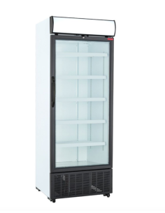 ALMISON Armario expositor alta capacidad 1 puerta cristal blanco ALMAR6901PVEB