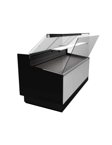 Vitrina expositora serie 970  0,95m 2 puertas ALMVED9710MR ALMISON