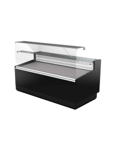 ALMISON Vitrina expositora serie 970 cristal recto 1,45m 2 puertas ALMVED9715MR