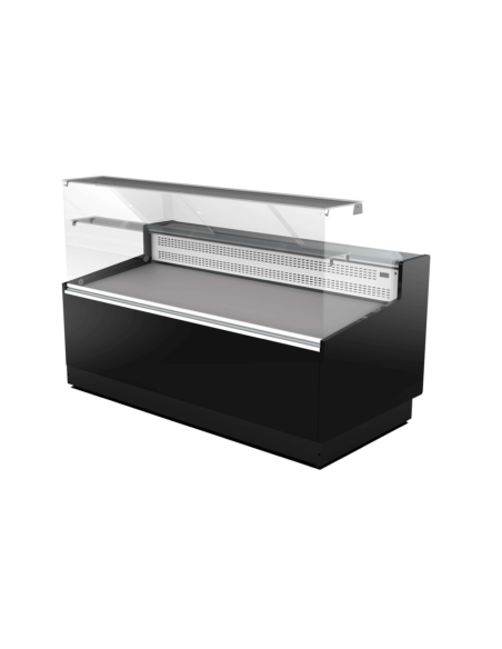 ALMISON Vitrina expositora serie 970 cristal recto 1,45m 2 puertas ALMVED9715MR