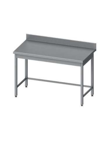 Mesa Mural Acero Gama 600  con Refuerzo Varsovia |Hosteleria negocios