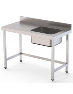 Mesa Mural Con Cubeta Gama 600|Hosteleria Negocios