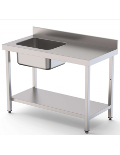 Mesa Mural Con Cuba y Estante |Hosteleria Negocios