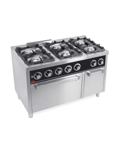 Cocina 6 Fuegos + Horno Serie 750 HR FAINCA
