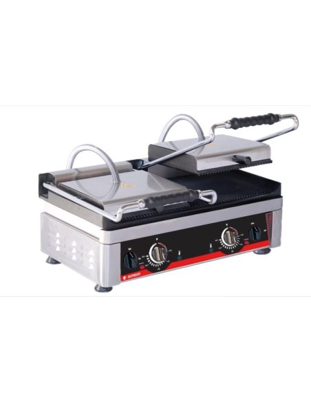 ALMISON Grill eléctrico estriado doble 3,5kW  ALMGR5530DE