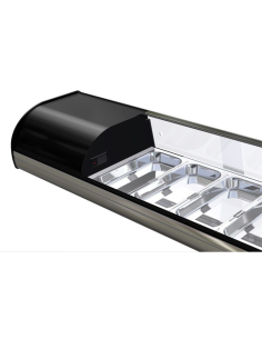 Vitrina tapas 6 bandejas ALMVE1P6B ALMISON