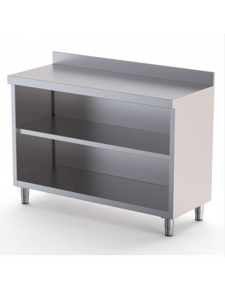 Mueble Estanteria Acero Inoxidable AISI 304 1 Estante 1000x350x1050
