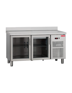 Mesa Snack Refrigerada 2 Puertas Cristal ALMISON