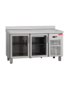 Mesa Snack Refrigerada 2 Puertas Cristal ALMISON