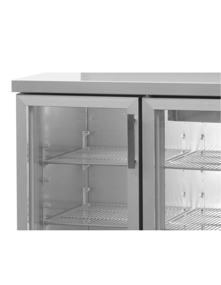 Mesa Snack Refrigerada 3 Puertas Cristal ALMISON