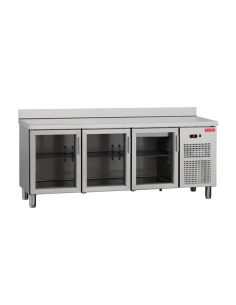 Mesa Snack Refrigerada 3 Puertas Cristal ALMISON
