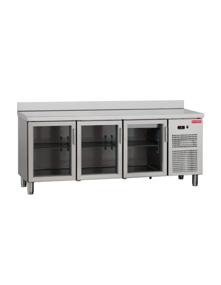 Mesa Snack Refrigerada 3 Puertas Cristal ALMISON