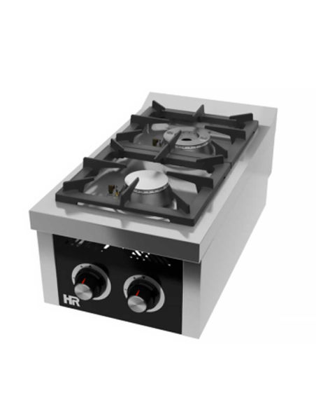 Cocina a Gas de Sobremesa 2 Fogones Serie 750 HR FAINCA
