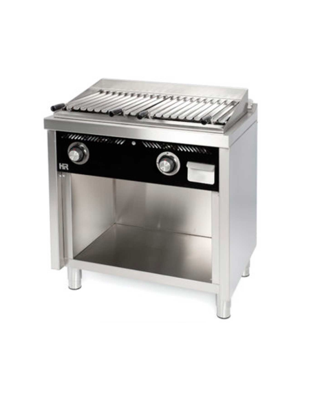 Barbacoa a Gas 2 Fuegos con Estante Serie 600 HR FAINCA