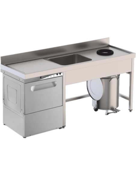 Fregadero Fondo 700 Para Lavavajillas con Aro IS1718RW|Hosteleria negocios