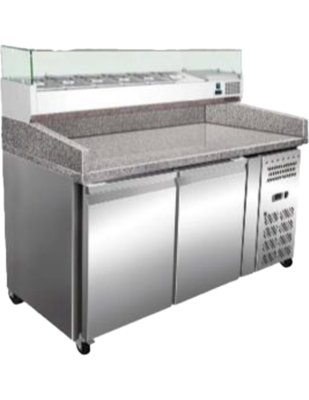 Mesa de Preparación de Pizzas PZ2600TN|Hosteleria Negocios