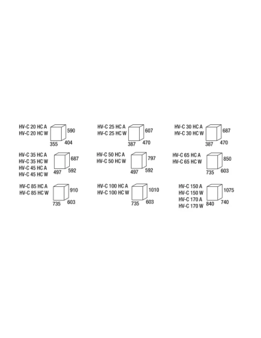 Máquina de hielo HVC 65 HCA BREMA|HosteleriaNegocios