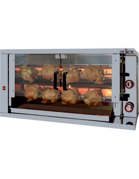 Asador de Pollos a Gas 2 Espadas 2ASG Arilex|Hosteleria Negocios