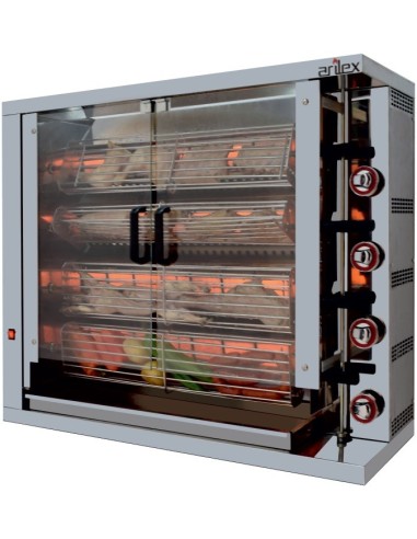 Asador de Pollos a Gas 4 Espadas 4ASG Arilex|Hosteleria Negocios