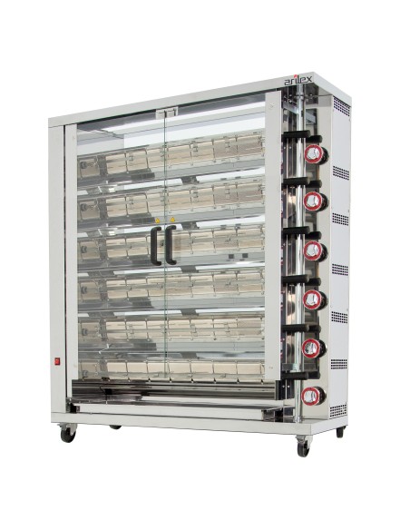 Asador de Pollos a Gas 6ASG Arilex