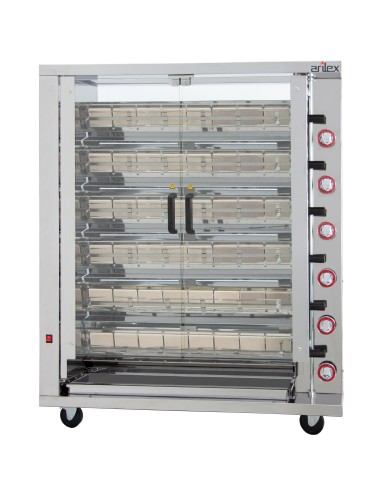 Asador de Pollos a Gas 6 Espadas 6ASG Arilex|Hosteleria Negocios