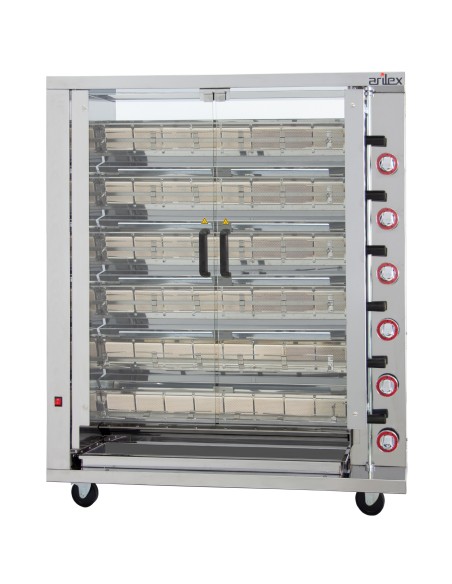 Asador de Pollos a Gas 6 Espadas 6ASG Arilex|Hosteleria Negocios