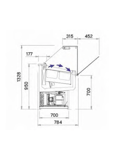 Vitrina de Helados Smile 24 VR Difriho|Hosteleria negocios