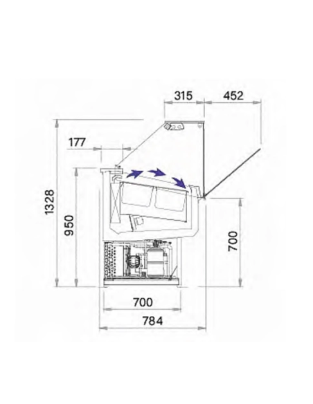 Vitrina de Helados Smile 24 VR