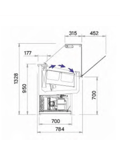 Vitrina de Helados Smile 12 VR Difriho|Hosteleria negocios 2