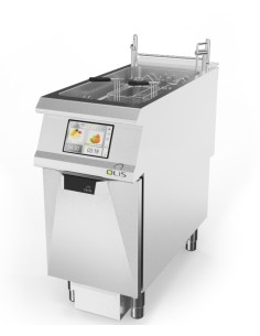 Freidora Electrica EVO con Sistema Elevación de Cesta + Filtrado de aceite OLIS