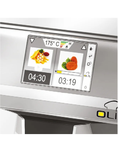 Freidora Eléctrica OLIS con filtrado de aceite|Hosteleria Negocios