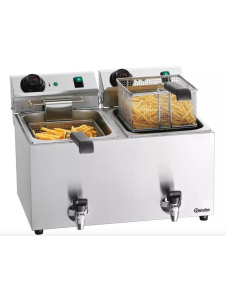 Freidora Eléctrica Digital Bartscher MDI SNACK IV Plus | Potencia y Precisión