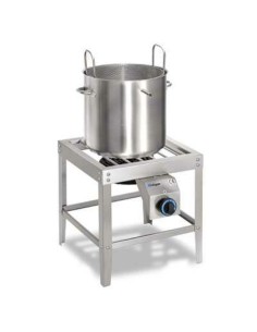 Cocedero de Marisco CM40 NTGAS | Profesional de 40 Litros en Acero Inoxidable