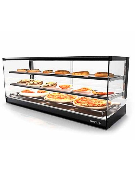 Comprar Vitrina Neutra SAYL L024-NE | Expositor Neutro Profesional