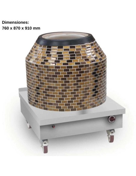 Tandoori Mosaico a Gas TDM-26S NTGAS