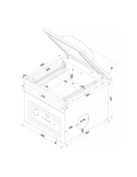 Envasadora al Vacío Edenox VAKSIC20 2AE| Hosteleria Negocios
