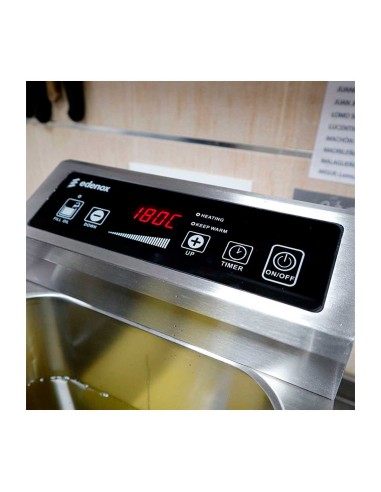Freidora de Inducción TF-82-I Edenox | Precisión Digital y Ahorro Energético