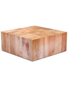 Maza de Corte Madera Abedul Fricosmos 40x 40 cm