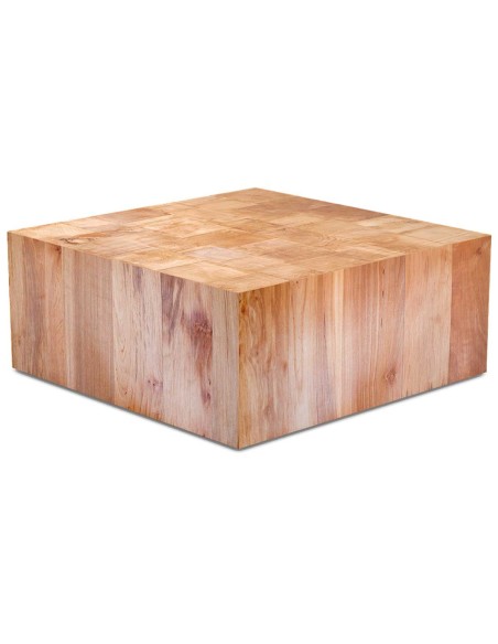 Maza de Corte Madera Abedul Fricosmos 40x 40 cm