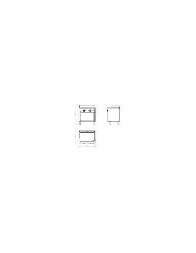 Fry Top Eléctrico Cromo FTE608ECR HR Fainca|Hosteleria negocios