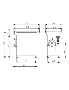 Picadora Refrigerada R-32-S La Minerva Trifásica 2