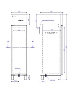 Armario Refrigerado APG-511 HC PC EDENOX 2