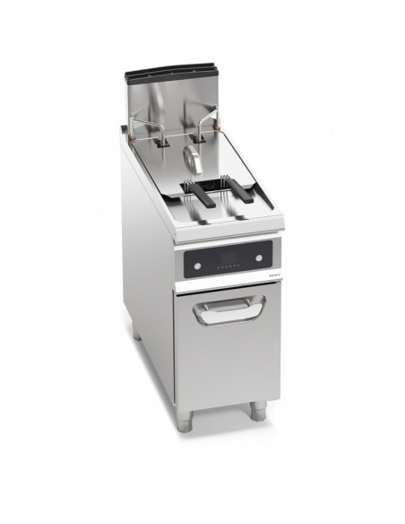 Freidora a Gas Bertos S9GL20MFA – 20 L | Elevador Automático y Filtrado de Aceite Profesional