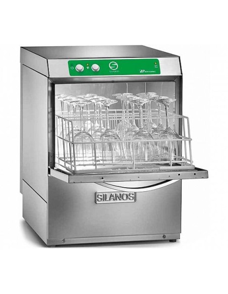 Lavavasos Silanos PS E-35 | 35×35 cm | 2,8 kW | Profesional en Acero Inoxidable