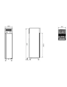 Armario de Refrigeración Infrico AGN 301 | Hostelería 2