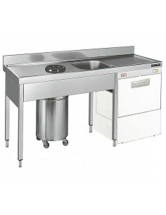 Fregadero Distform Gama 700 | Cubeta 50x50 | Con Aro y Espacio para Lavavajillas