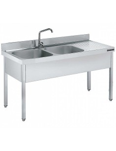 Fregadero Distform Gama 700 con Bastidor sin Estante|HosteleriaNegocios