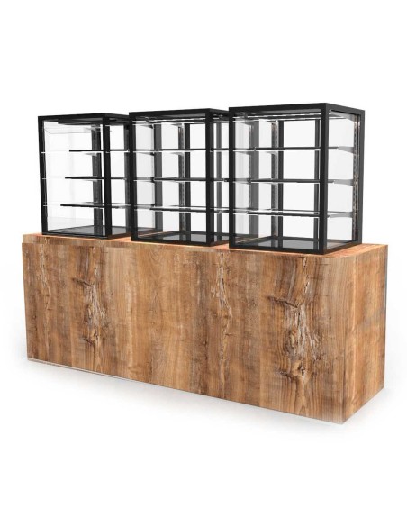 Comprar Vitrina 100-50N SAYL | Expositor Neutro Compacto y Elegante